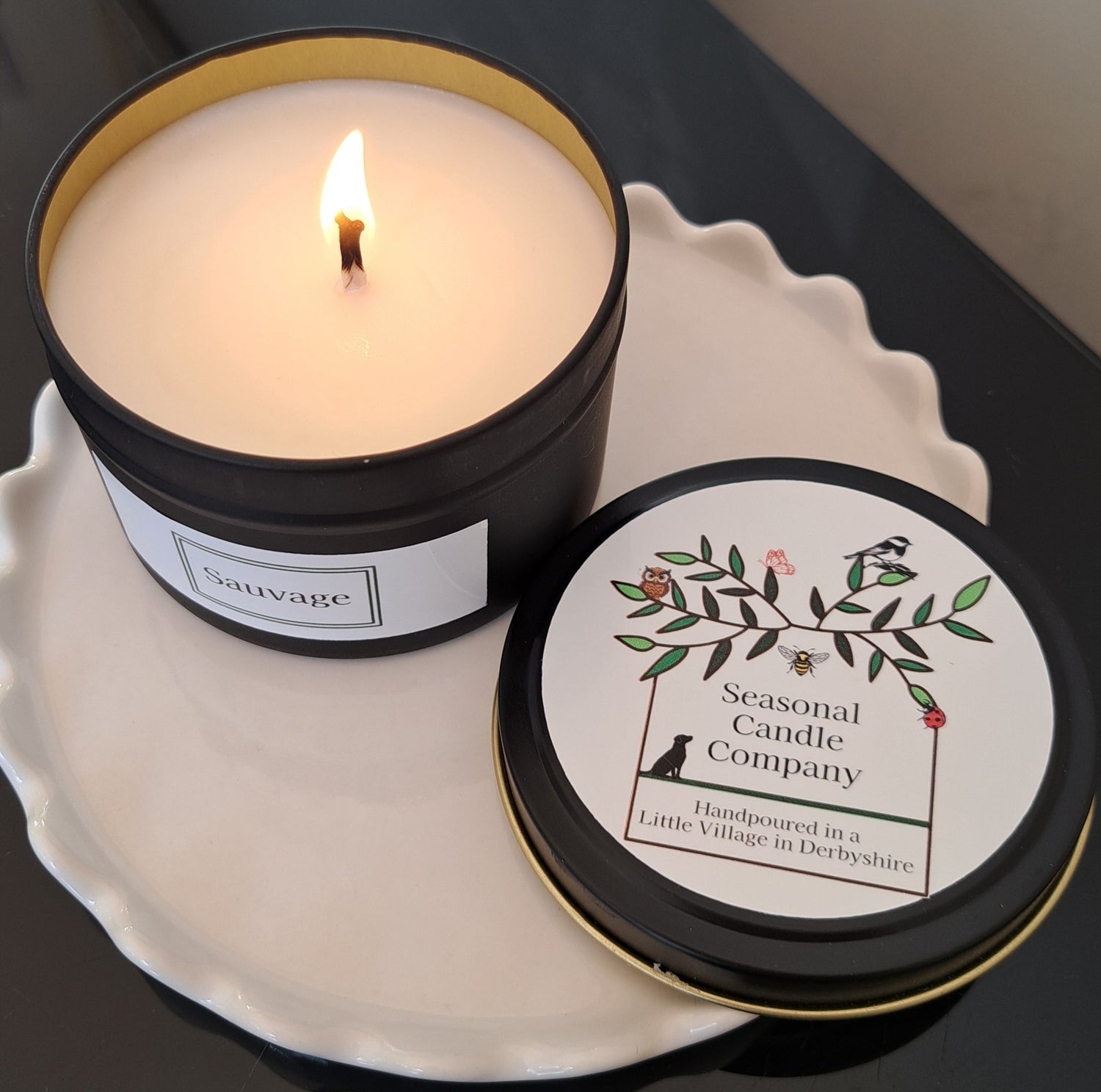 Seasonal Candle Tins