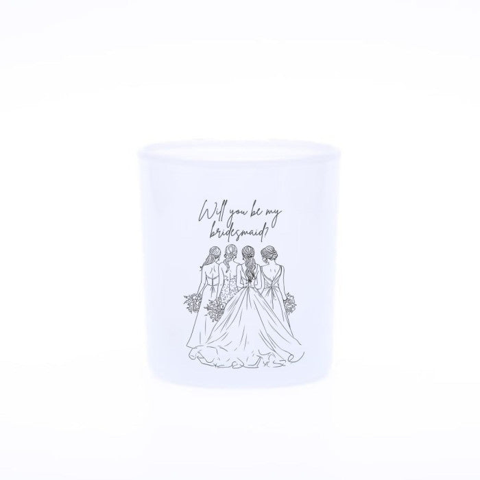 Bridesmaid Candle