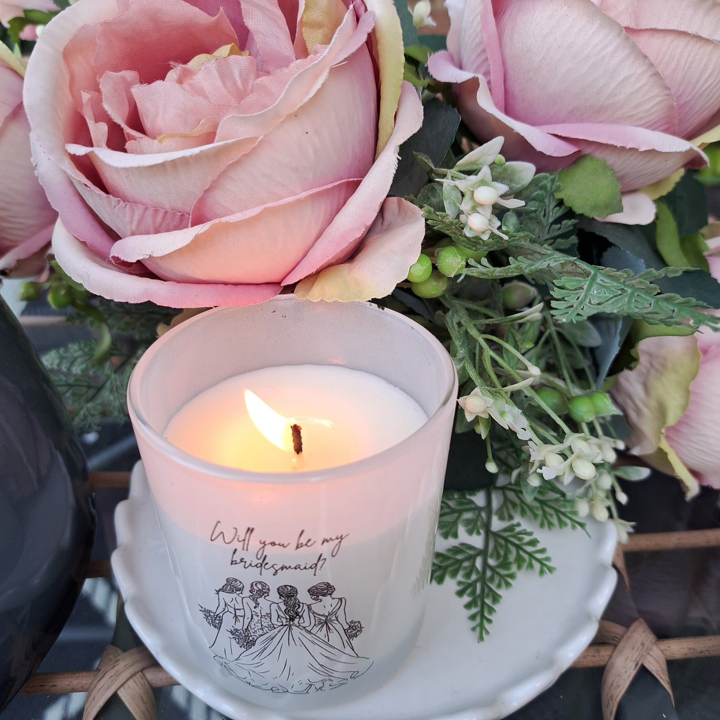 Bridesmaid Candle